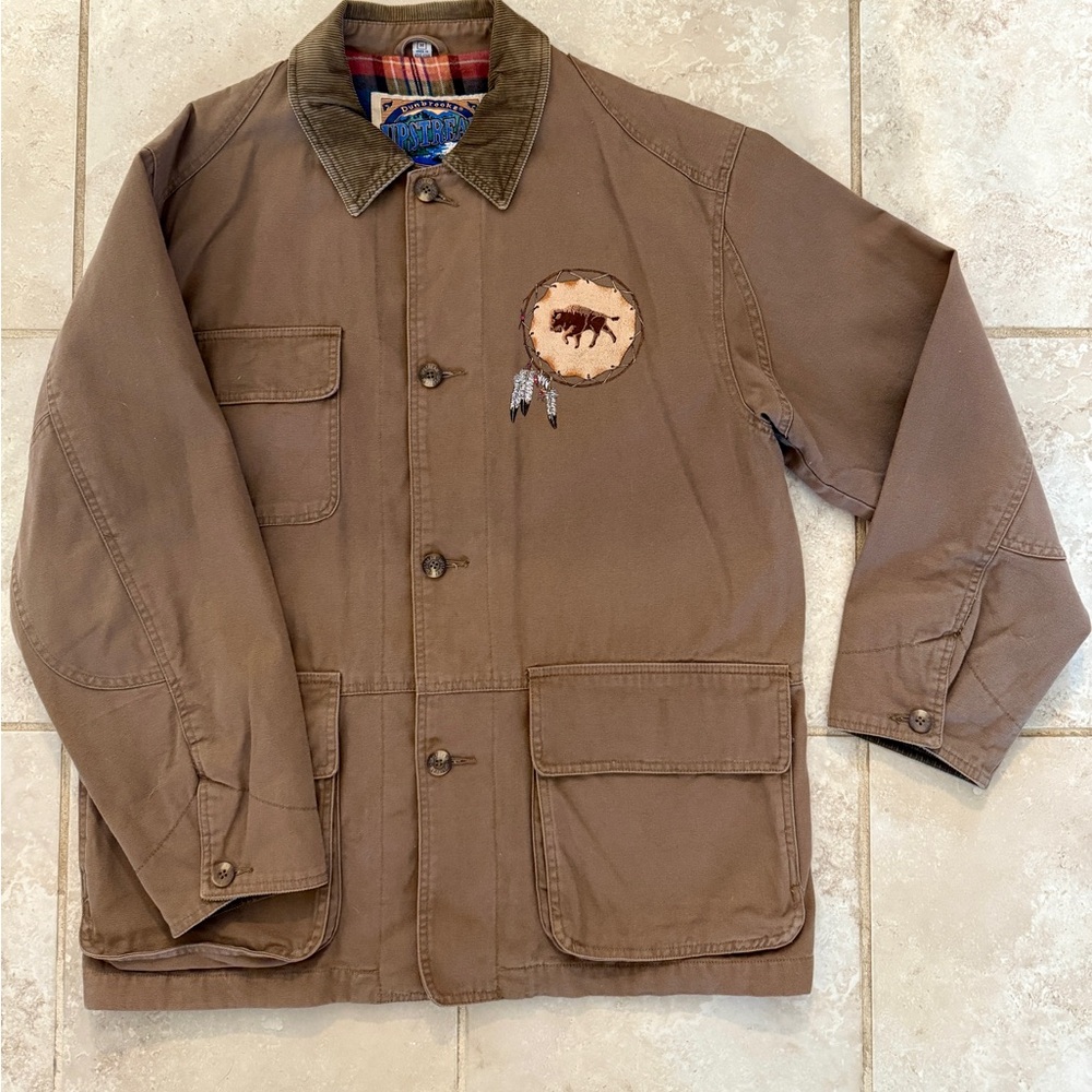 Dunbrooke Brown Military Field Jacket